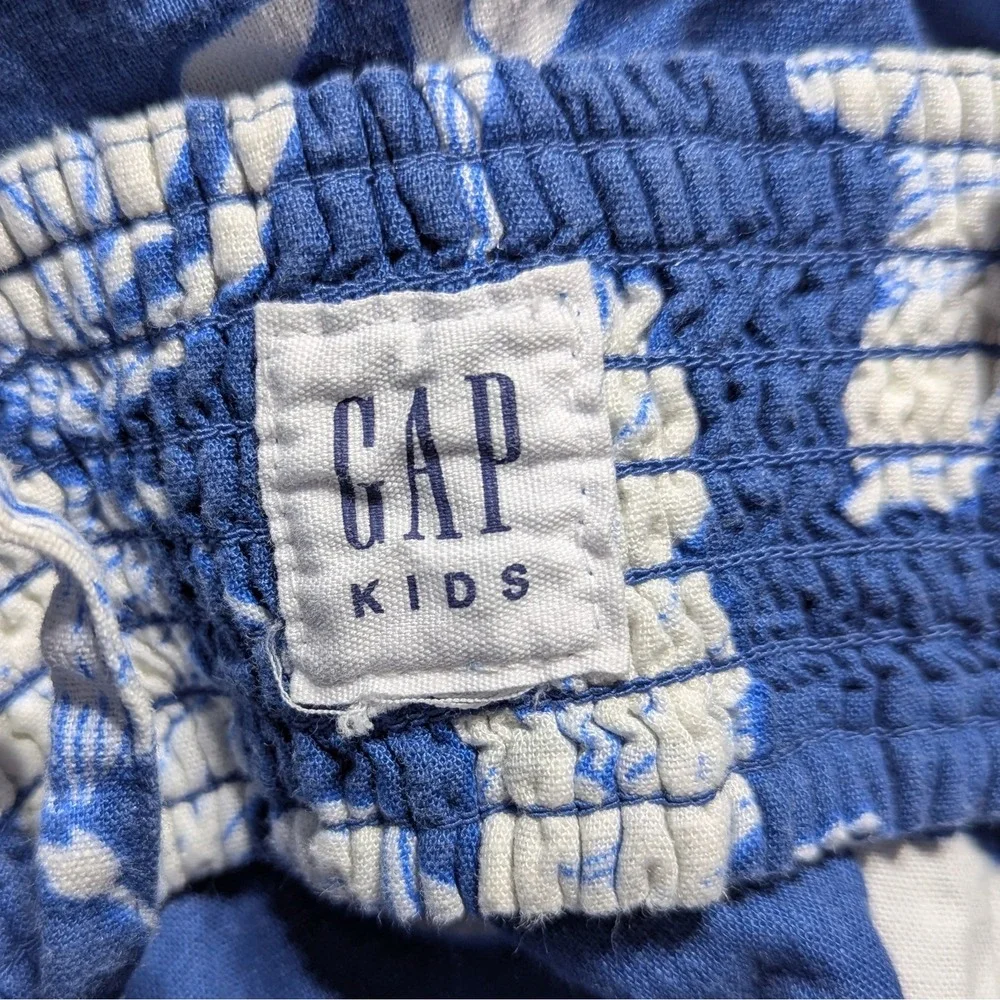 GAP Kids Blue Floral‎ Babydoll Dress | Size L (10–11)